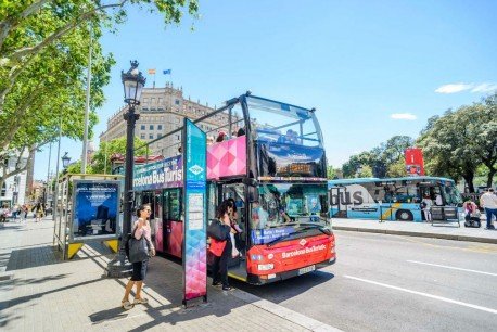Bus à arrêts multiples à Barcelone City Sightseeing 2 jours