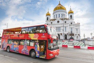 Moscow City Sightseeing Bus Tour 48 Hours