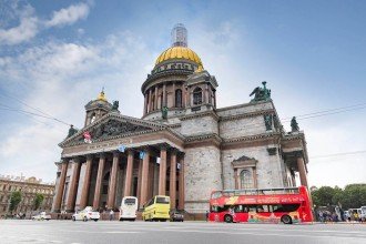 St Petersburg City Sightseeing Bus Tour 48 Ore