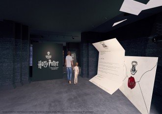 Entrada a la exposición fotográfica de Harry Potter