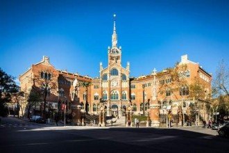 Clôture moderniste de Barcelone de Sant Pau