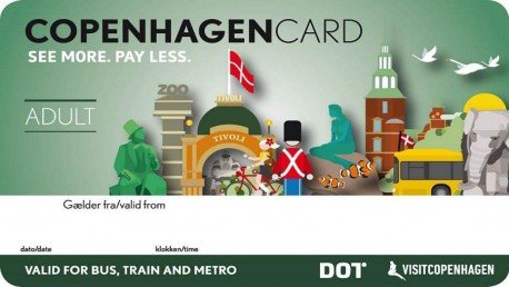 Copenhagen Card 48 ore (2 Bambini 0-9 anni Inclusi)